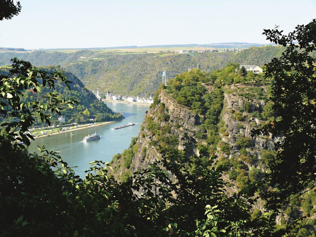 Gaestehaus Knab'S Muehlenschenke Hotel Sankt Goar Bagian luar foto